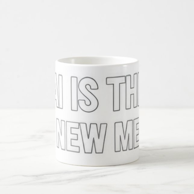 Zukünftige KI Kaffeetasse (Mittel)