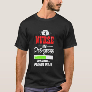 Zukünftige Krankenschwester in Ausbildung Rn in F T-Shirt