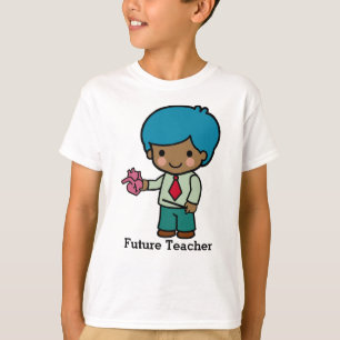 Zukünftige Lehrerin mit Herz T-Shirt