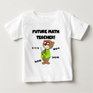 Zukünftige Mathe-Lehrer-T-Shirts und Geschenke Baby T-shirt