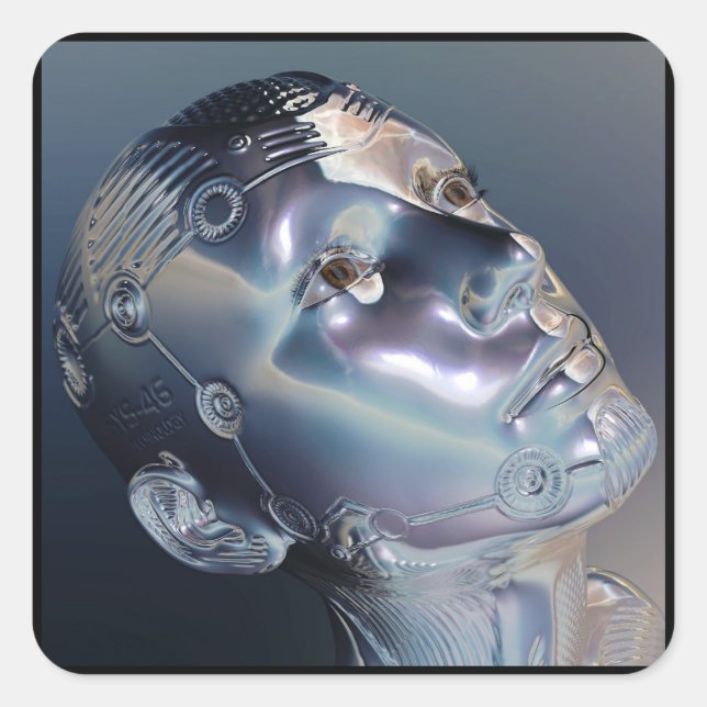 zukünftige menschliche Aufkleber (Vorderseite)