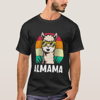 Zukünftige Mutter LAMAMA ALMAMA Lustige werdende M T-Shirt