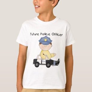Zukünftige Polizeibeamte-T-Shirts und Geschenke T-Shirt
