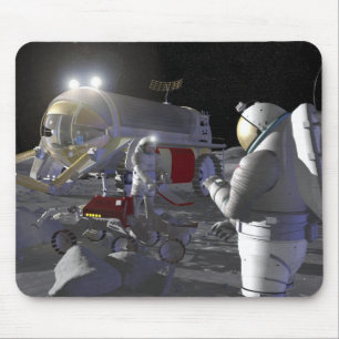 Zukünftige Raumforschungaufträge 11 Mousepad