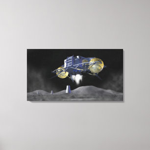 Zukünftige Raumforschungaufträge 4 Leinwanddruck