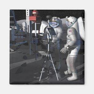 Zukünftige Raumforschungaufträge 5 Magnet