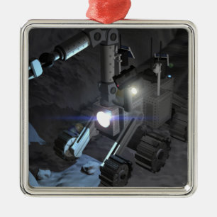 Zukünftige Raumforschungaufträge 6 Ornament Aus Metall