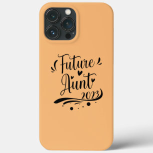 Zukünftige Tante 2023 Schwangerschaftsankündigung Case-Mate iPhone Hülle