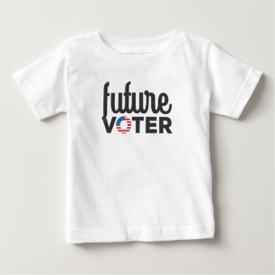 Zukünftige Wähler Baby T-shirt