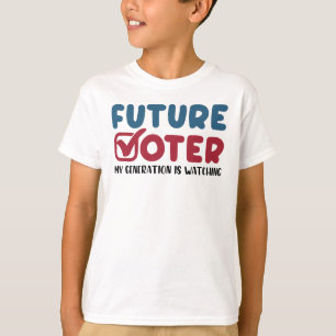Zukünftige Wähler Meine Generation beobachtet   Ab T-Shirt