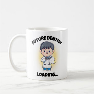 ZUKÜNFTIGE ZAHNARZT-TASSE KAFFEETASSE