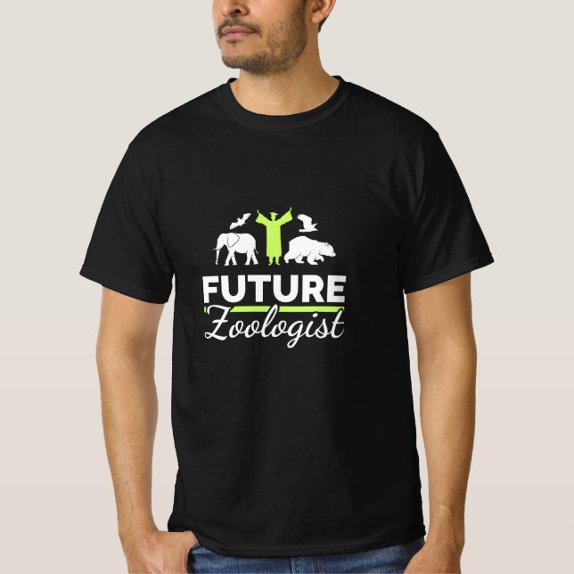 Zukünftige Zoologe T-Shirt (Vorderseite)