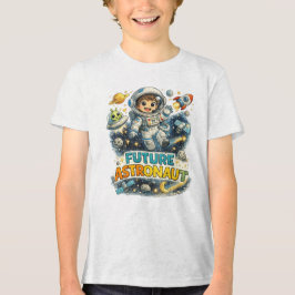 Zukünftiger Astronaut Tri-Blend Shirt