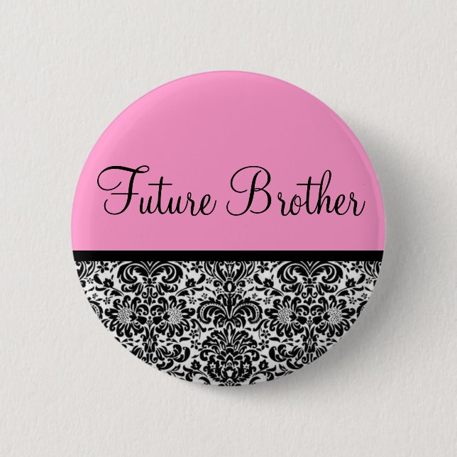 Zukünftiger Bruder Button (Vorderseite)