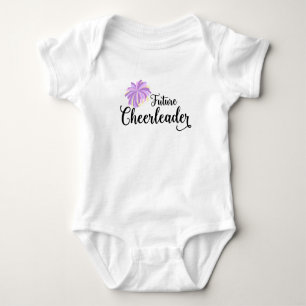 Zukünftiger Cheerleaderbabybodysuit Baby Strampler