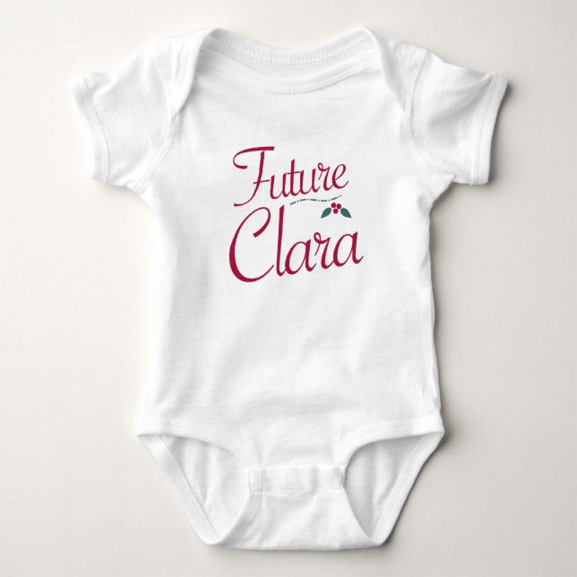Zukünftiger Clara Nussknacker Baby Strampler (Vorderseite)