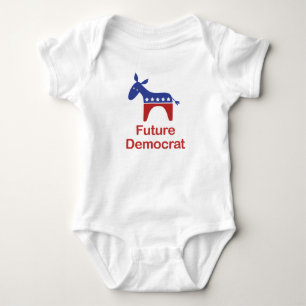 Zukünftiger Demokrat Baby Strampler