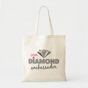 Zukünftiger Diamant-Botschafter Tote Bag Tragetasche