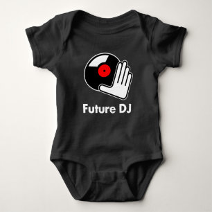 Zukünftiger DJ-Baby-Bodysuit Baby Strampler
