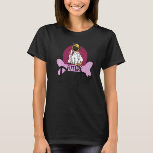 Zukünftiger Doktor Hund Frauen Corgi Hunde Liebe T-Shirt