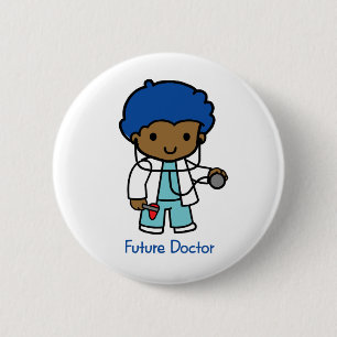 Zukünftiger Doktor - Junge Button