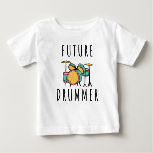 zukünftiger Drummer Baby T-shirt