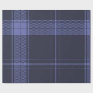 Zukünftiger Dusk Tartan Geschenkpapier