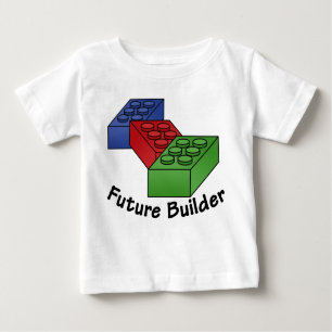 Zukünftiger Erbauer - Gebäude-Blöcke Baby T-shirt