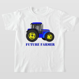 Zukünftiger Farmer Blue T-Shirt