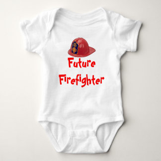 Zukünftiger Feuerwehrmann Baby Strampler