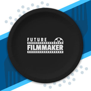 Zukünftiger Filmemacher Independent-Film-Regisseur Pappteller