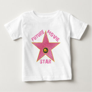 ZUKÜNFTIGER FILMSTAR BABY T-SHIRT