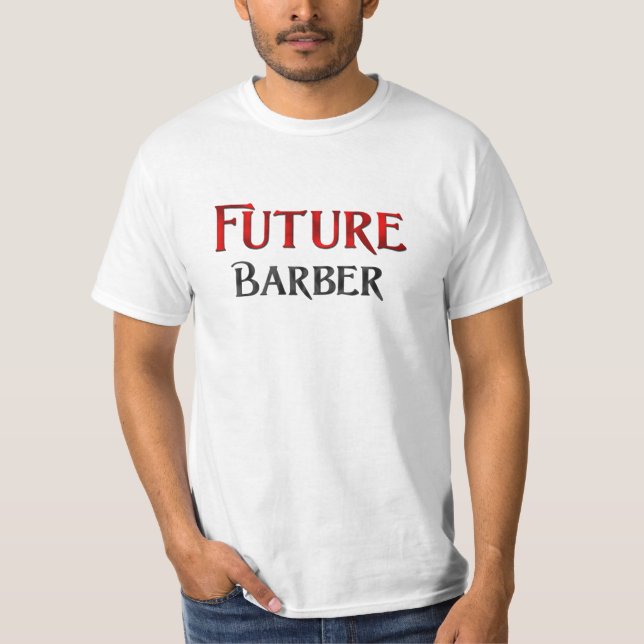 Zukünftiger Friseur T-Shirt (Vorderseite)
