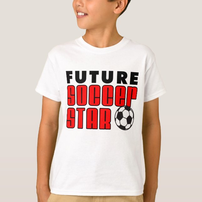 Zukünftiger Fußballstar T-Shirt (Vorderseite)