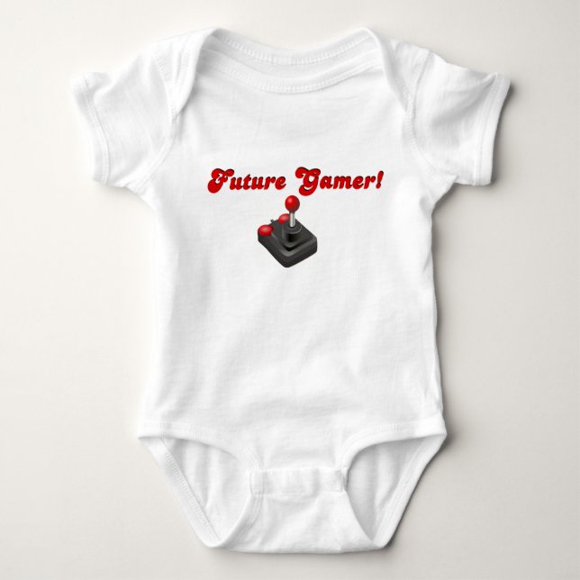 Zukünftiger Gamer! Baby Strampler (Vorderseite)