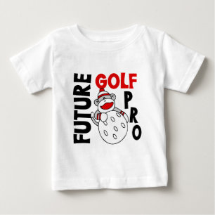 Zukünftiger Golf-Prosocken-Affe Baby T-shirt