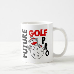 Zukünftiger Golf-Prosocken-Affe Tasse