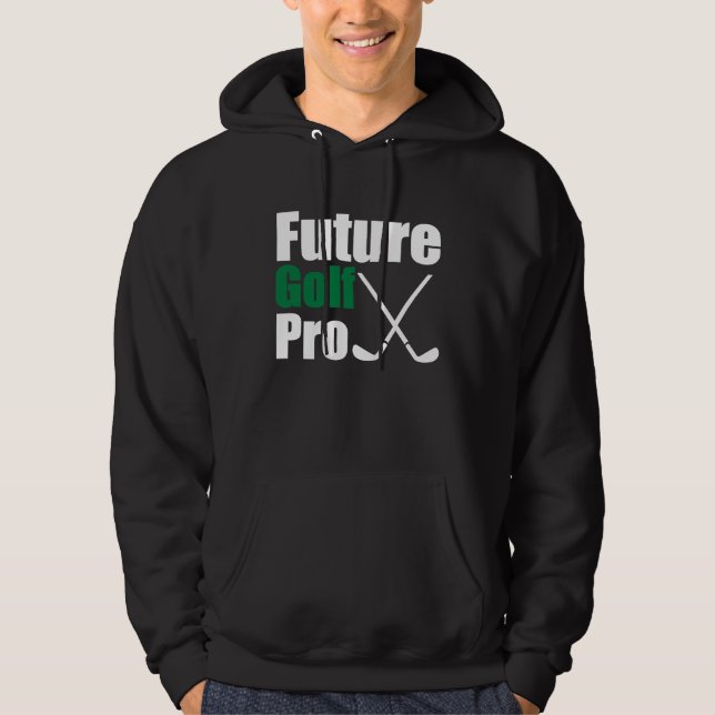 Zukünftiger Golfprofi Hoodie (Vorderseite)