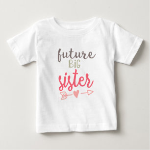 Zukünftiger große Schwester-Mädchen-T - Shirt