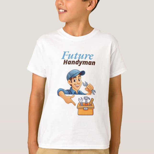 Zukünftiger Handwerker T-Shirt (Vorderseite)