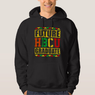 Zukünftiger HBCU-Absolvent Afro Historische Schwar Hoodie