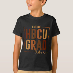 Zukünftiger HBCU-Absolvent, der afro-amerikanische T-Shirt