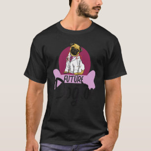 Zukünftiger Hundararzt Hund   Frauen Corgi Hundeli T-Shirt