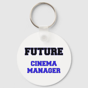 Zukünftiger Kino-Manager Schlüsselanhänger