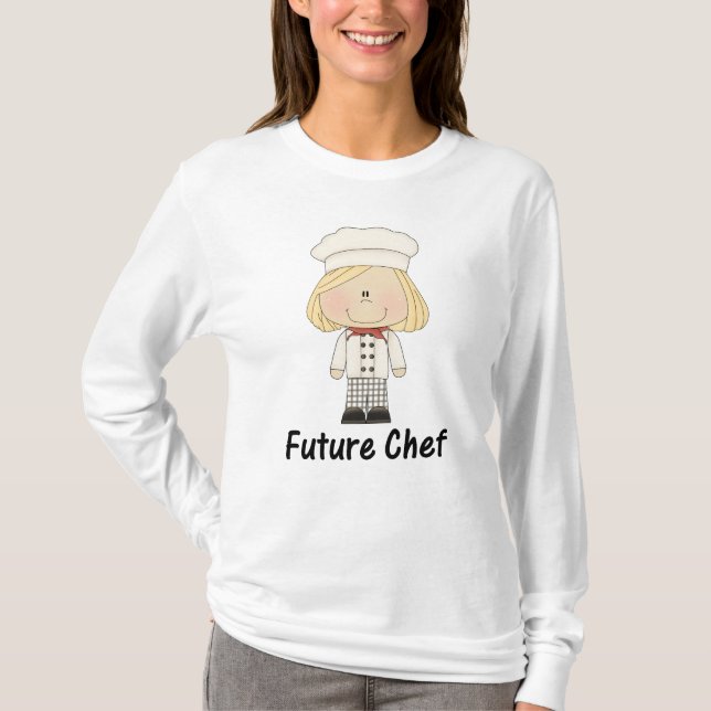zukünftiger Koch (Mädchen) T-Shirt (Vorderseite)