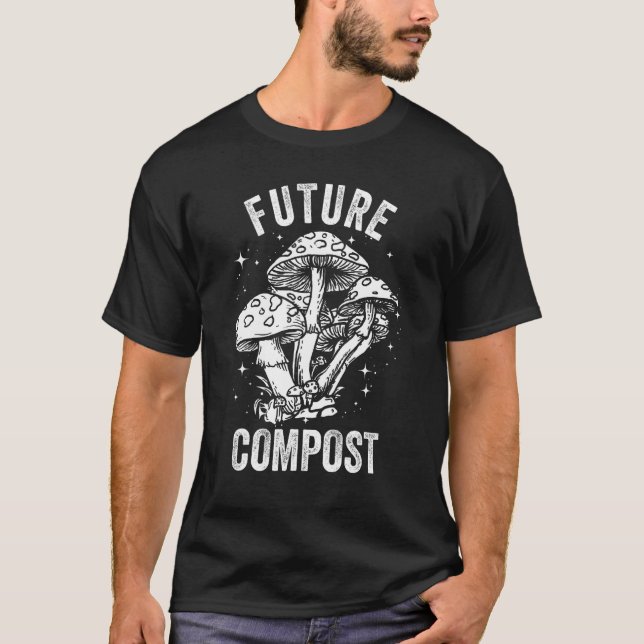 Zukünftiger Kompostexperte Komposter Kompostierung T-Shirt (Vorderseite)