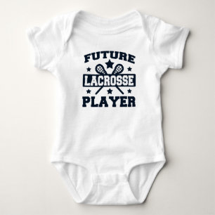 ZUKÜNFTIGER LACROSSE-SPIELER BABY STRAMPLER