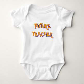 Zukünftiger Lehrer-Säuglings-Strampler (Onesy) Baby Strampler