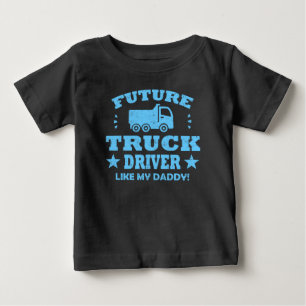ZUKÜNFTIGER LKW-FAHRER MÖGEN MEINEN VATI! BABY T-SHIRT