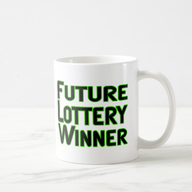 Zukünftiger Lottogewinner Kaffeetasse (Rechts)